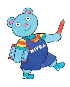 Medvídek Nivea z projektu celé Česko čte dětem