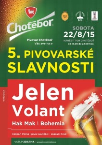 Pivovar Chotěboř pozvánka na pivovarské slavnosti