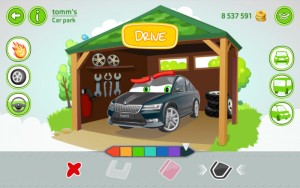 Aplikace Škoda auto pro děti