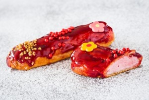 Eclairs malinove tradiční Francouzská dobrota