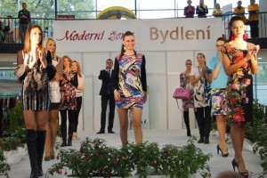 módní přehlídka na veletrhu moderní žena na výstavišti Flora Olomouc