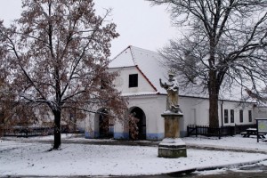 Budova barokní kovárny v Těšanech