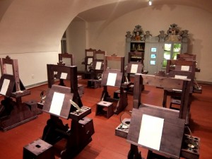 středověké písárny v klášteře Broumov