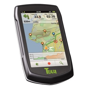 navigace Teasi pro cyklistiku 