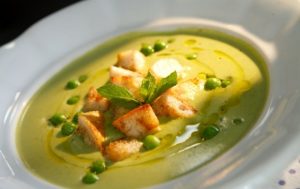 recept: hráškový krém