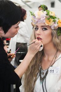 Ukázka líčení Veletrh kosmetiky interbeauty prague
