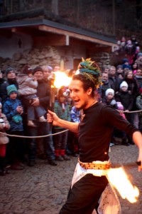 Ohnivá show    