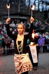 Ohnivá show    