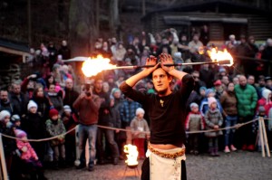 Ohnivá show    