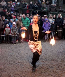 Ohnivá show    