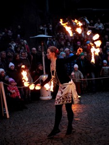 Ohnivá show    